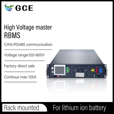 Sistema de gestão de baterias HV 384V 100A 120S Lifepo4 Baterias para UPS e BESS com bms de retransmissão de comunicação CAN/RS485