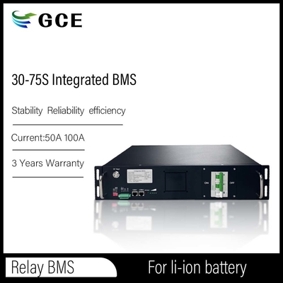 BMS de alta voltagem avançado 75S 240V 50A BMS integrado com função paralela Solução de energia para energia solar BESS UPS