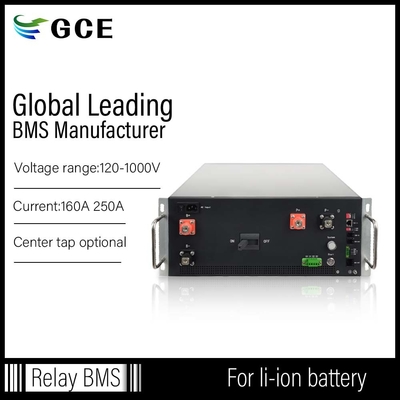 BMS Master de alta tensão BMS 250A 288V Consumo de energia ≤ 15W Registros de eventos 5000