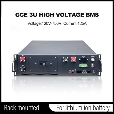 GCE BMS de armazenamento de energia de alta tensão com nível de proteção IP20 e isolamento 2800VDC para UPS BESS