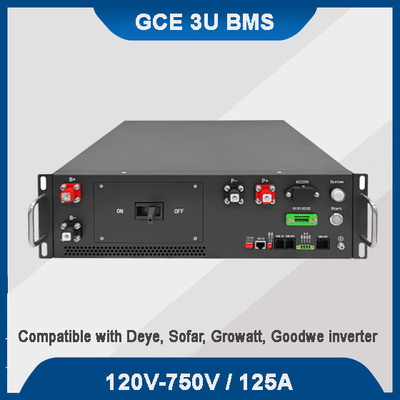GCE BMS 160S 512V Sistema de Gestão de Bateria Trabalhar com Deye Sofar Inverter 125A Com 16S BMU Para Sistema de Armazenamento de Energia