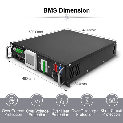 120S384V 50A Sistema de Gestão de Bateria BMS de Alta Voltagem Para Lítmio Lifepo4 Bateria Growatt ATESS Sofar Goodwe Inverter