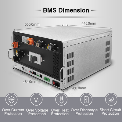 Alta Voltagem BMS 160S512V 400A Bateria Solução de Armazenamento de Energia Lifepo4 BMS Para UPS Bateria de Lítio ESS Lifepo4 Bateria