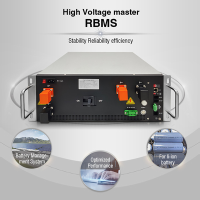 GCE 264S 844.8V 160A Master BMS com 24S 76.8V escravo BMU 280Ah para Inverter Solar Bateria de íons de lítio Armazenamento de energia