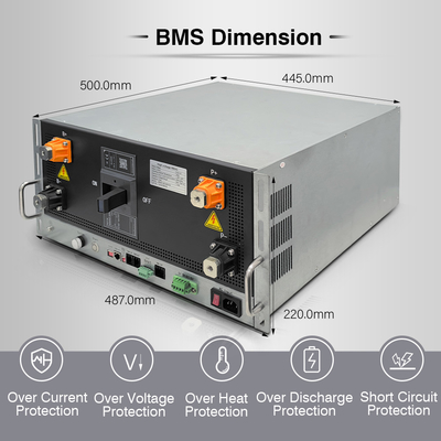 Alta tensão 272S870.4V 500A BMS Lifepo4 BMS Bateria Solução de armazenamento HV BMS para Solar ESS UPS Power LFP Sistema Lifepo4 ESS