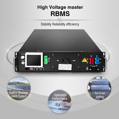 GCE Sistema de armazenamento de energia em rack de alta tensão Bateria Armário de armazenamento de energia solar Bateria BMS Bateria de lítio 120S 384V 100A