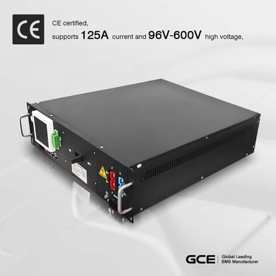 3U 19 polegadas Bateria Pack BMS, 480V 125A Bateria Sistema de Gestão para Lifepo4