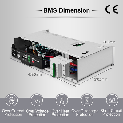 Relais BMS integrado 96V 100A 30S BMS com comunicação CAN RS485