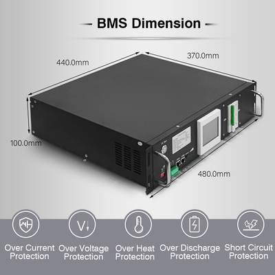 75~30S 100A Lithium Master Slave All In One BMS 240V BMS for Lifepo4 Battery Pack