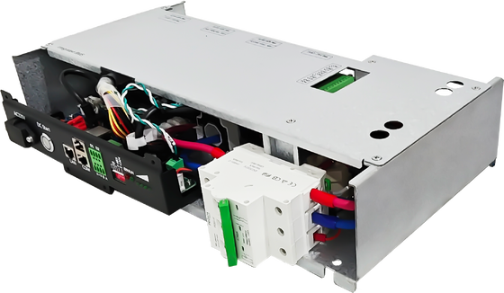 GCE BMS de alta voltagem integrado Sistema de gerenciamento de bateria master slave todo-em-um para pacotes de baterias de lítio ESS 96V ‡ 240V 100A Suporte de corrente máxima até 75 células de série Smart Rack Mount BMS para ESS