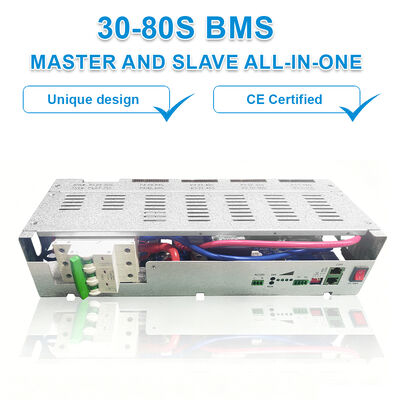 80S 256V 60A Sistema integrado de gerenciamento de bateria BMS de alta tensão com CAN RS485 para pacote de bateria LiFePO4, para bateria de lítio
