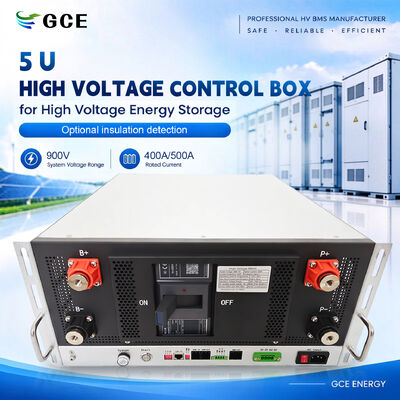 5U High Voltage Rack BMS 400A 500A 240S 768V with RS485 CAN Ethernet for BESS, UPS and Commercial Industrial Energy Storage