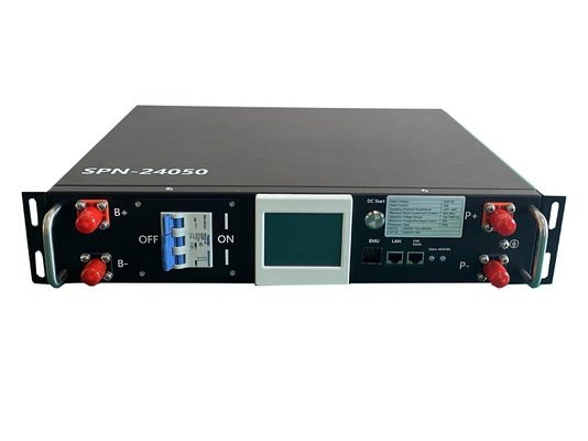2U Smart Bms Daly 45S 144V 125A Para Bateria de Alta Voltagem Lifepo4
