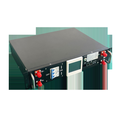 caixa do ferro de 250A BMS Solution High Voltage 384V 4U para BESS And Backup